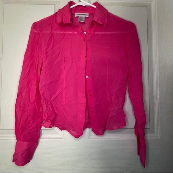 ‼️2/$10‼️Chadwick's Pure Hot Silk long sleeve size 4 but it seems to run small. - Picture 6 of 6